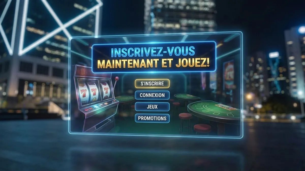 Inscription avec bonus